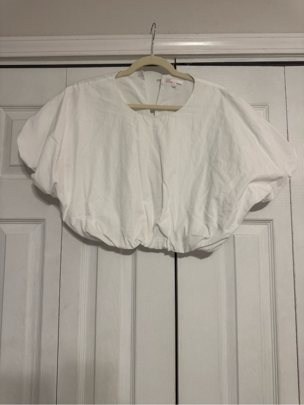 GB bubble crop top